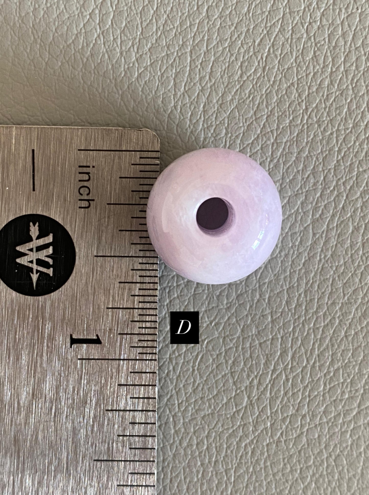 Lavender Jade Charm