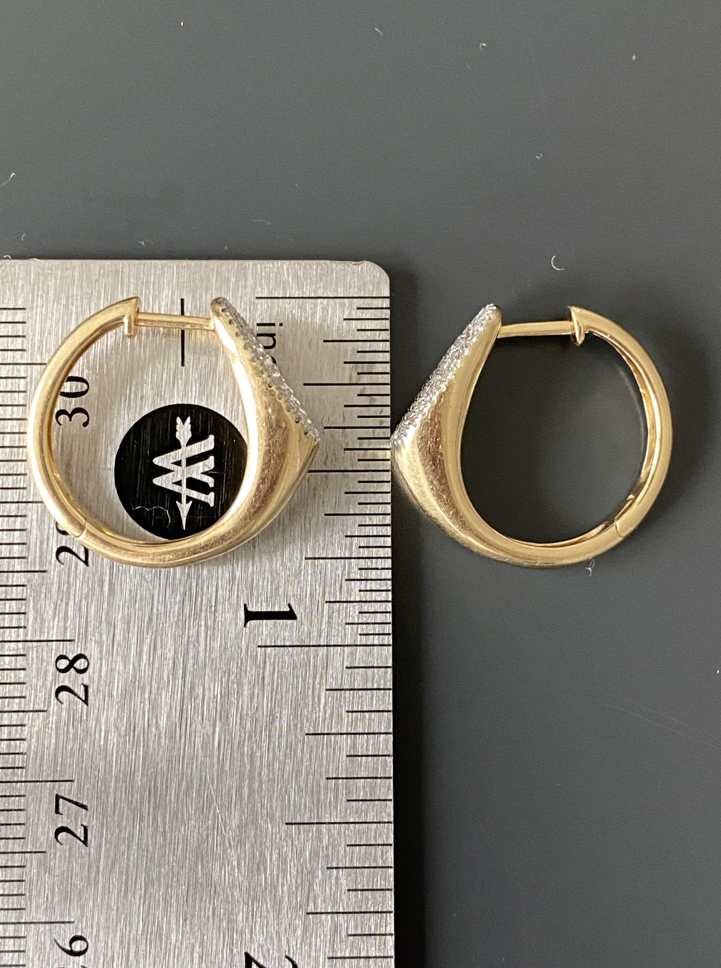 Diamond Statement Hoops