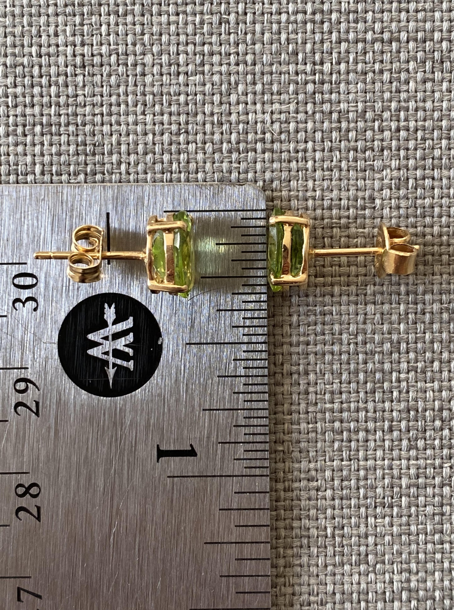 Vintage Peridot Studs