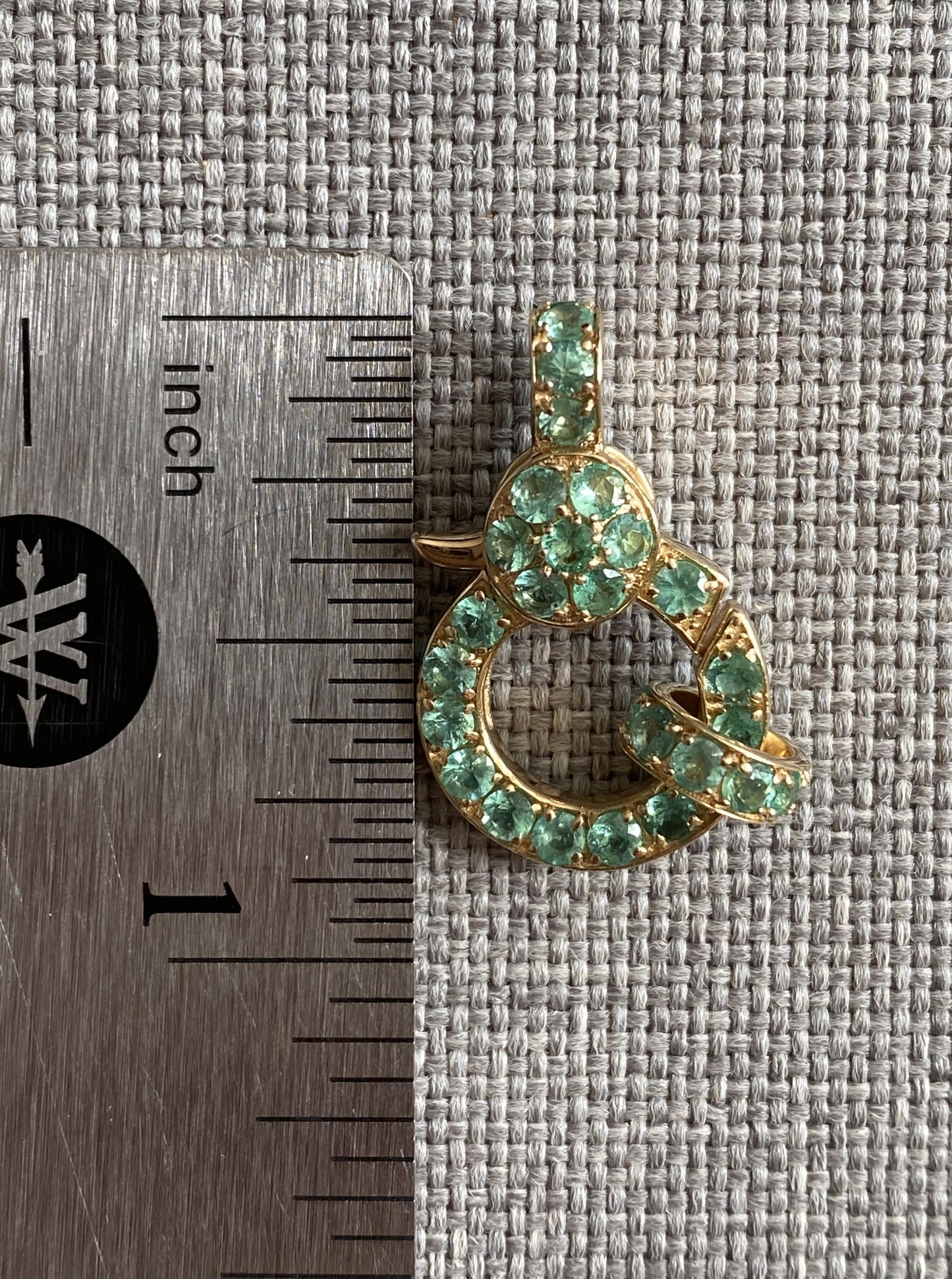Emerald Lobster Clasp