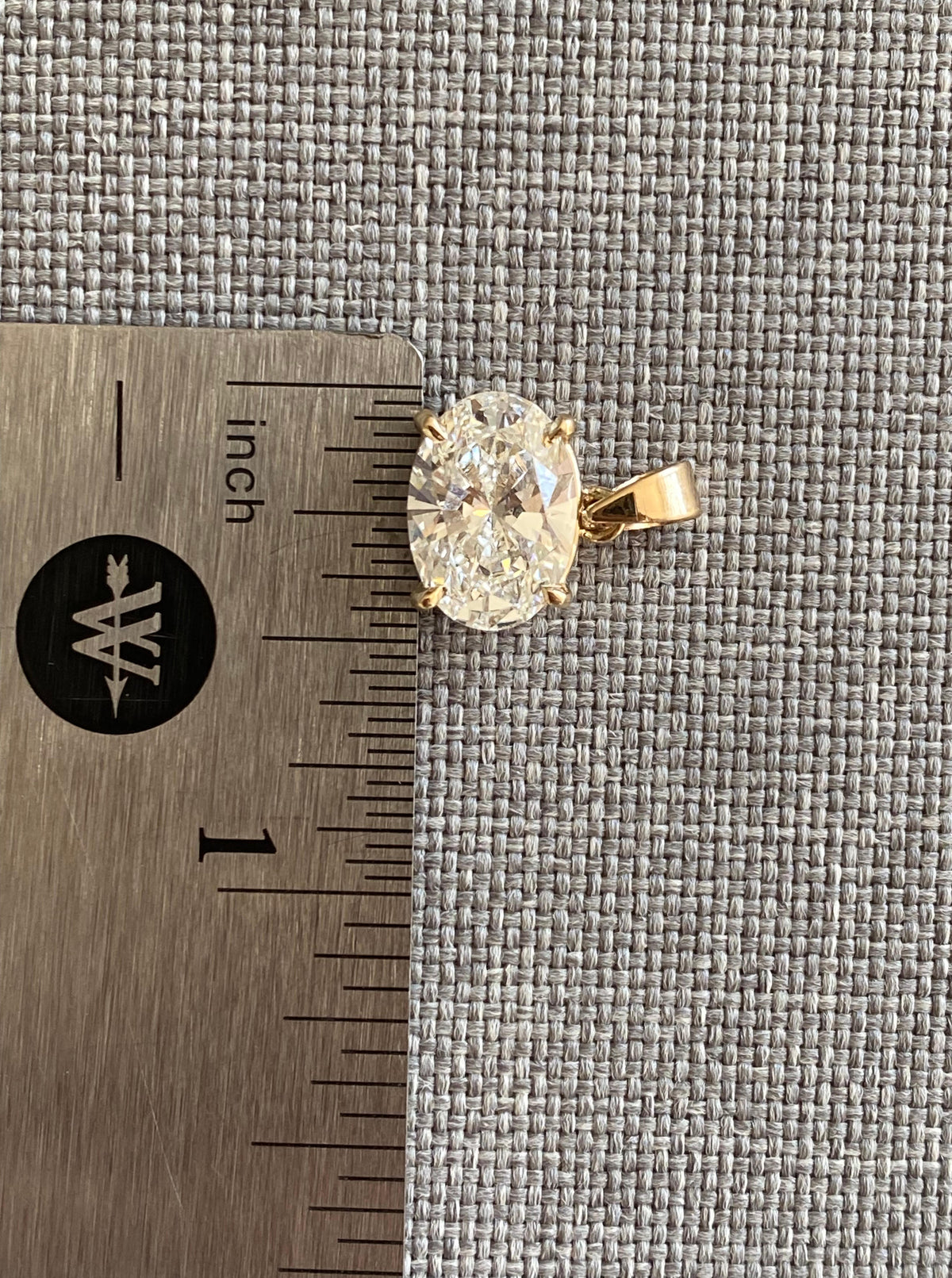 Oval East West Lab Diamond Charms – Bao Bae Jewelry
