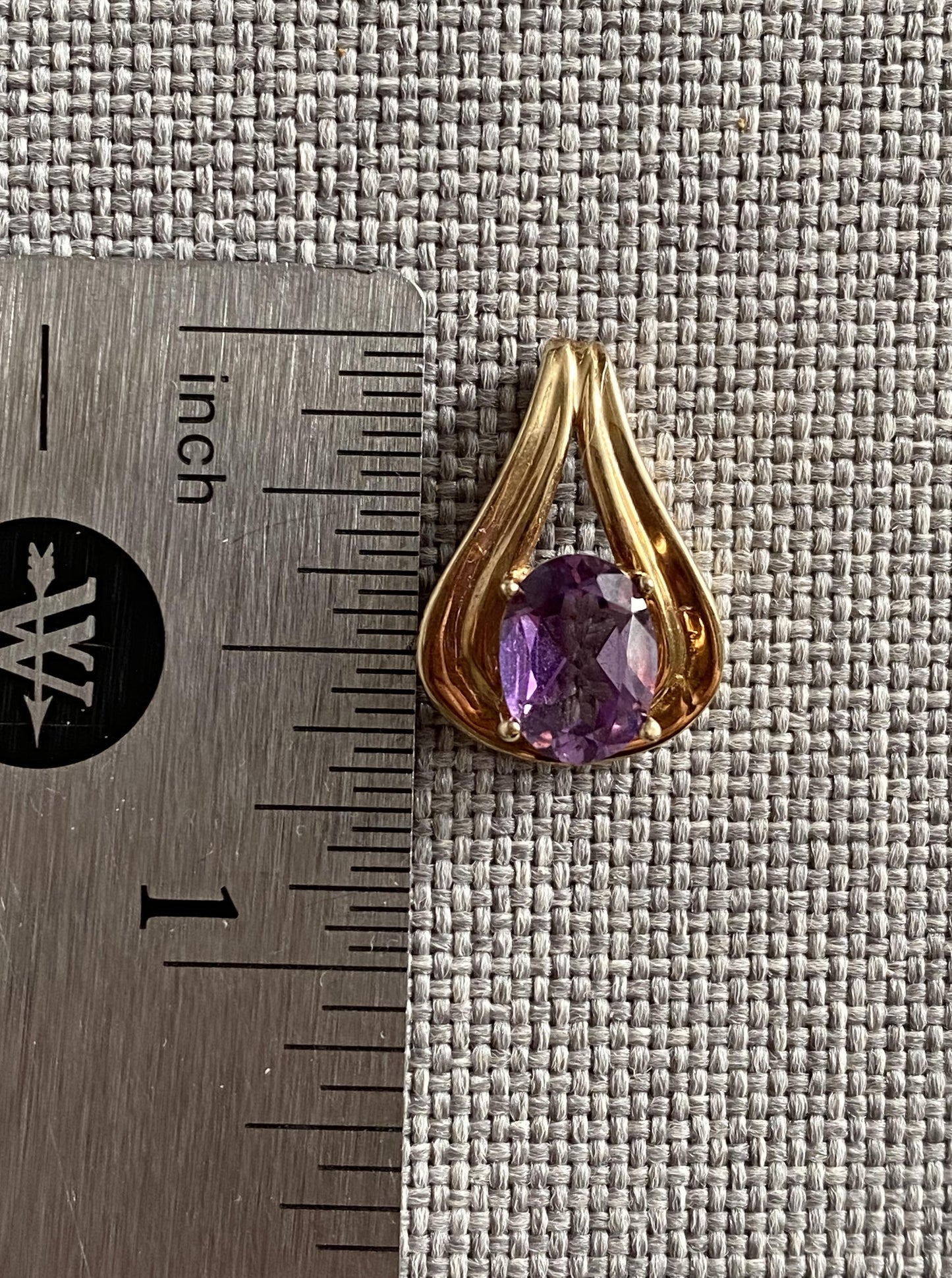 Vintage Amethyst Pendant