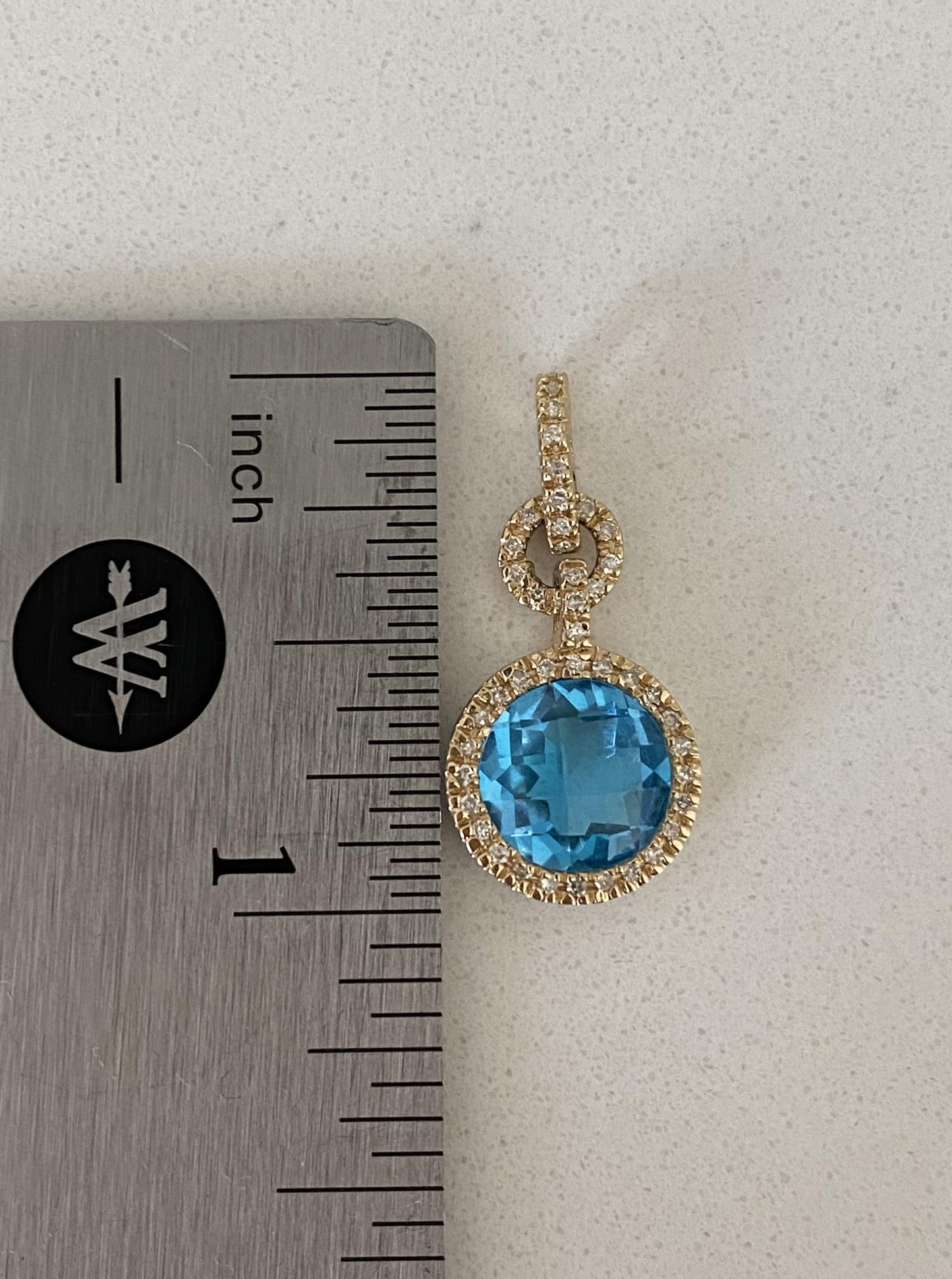 Swiss Topaz Pendant