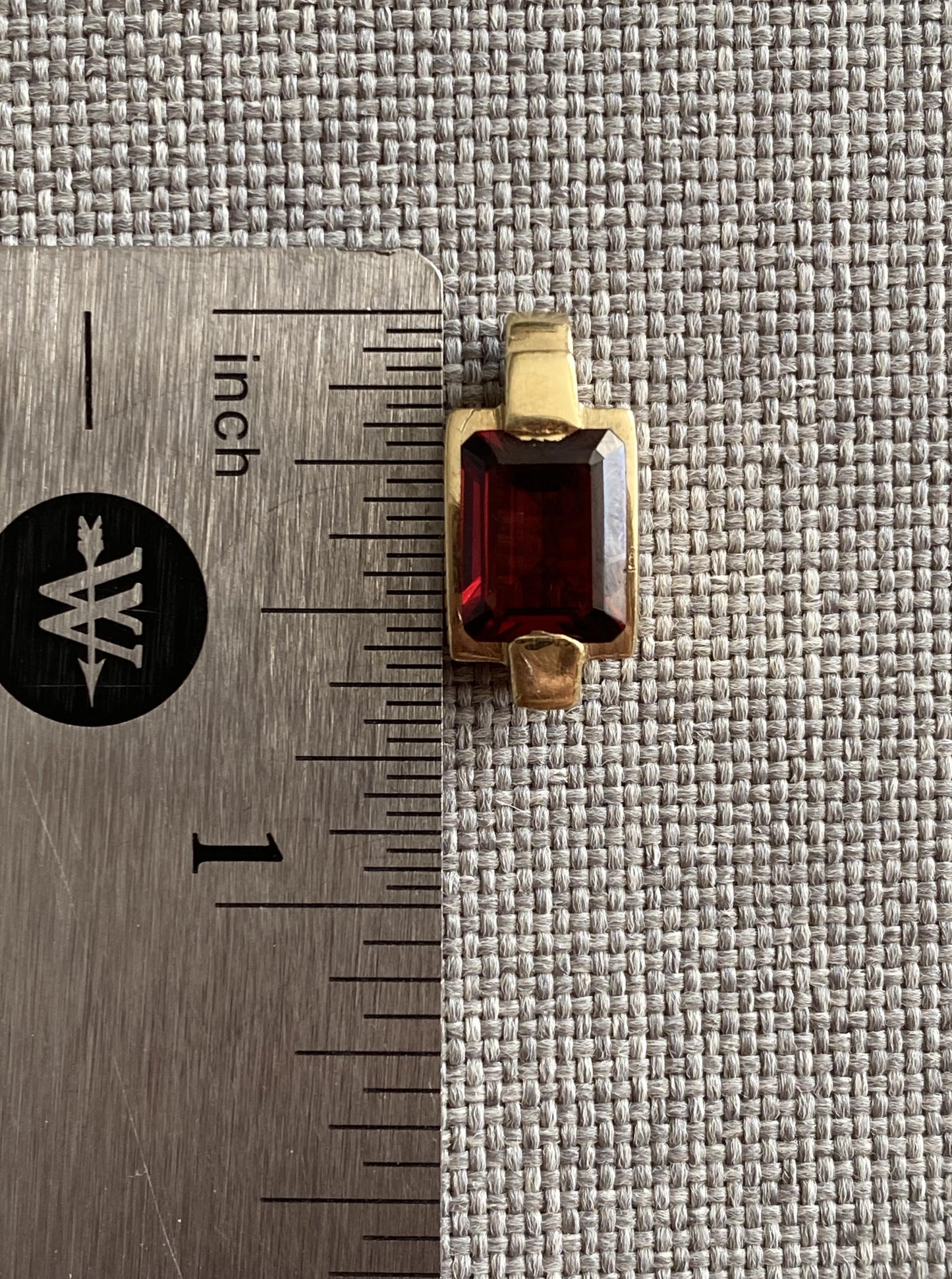 Vintage Garnet Pendant