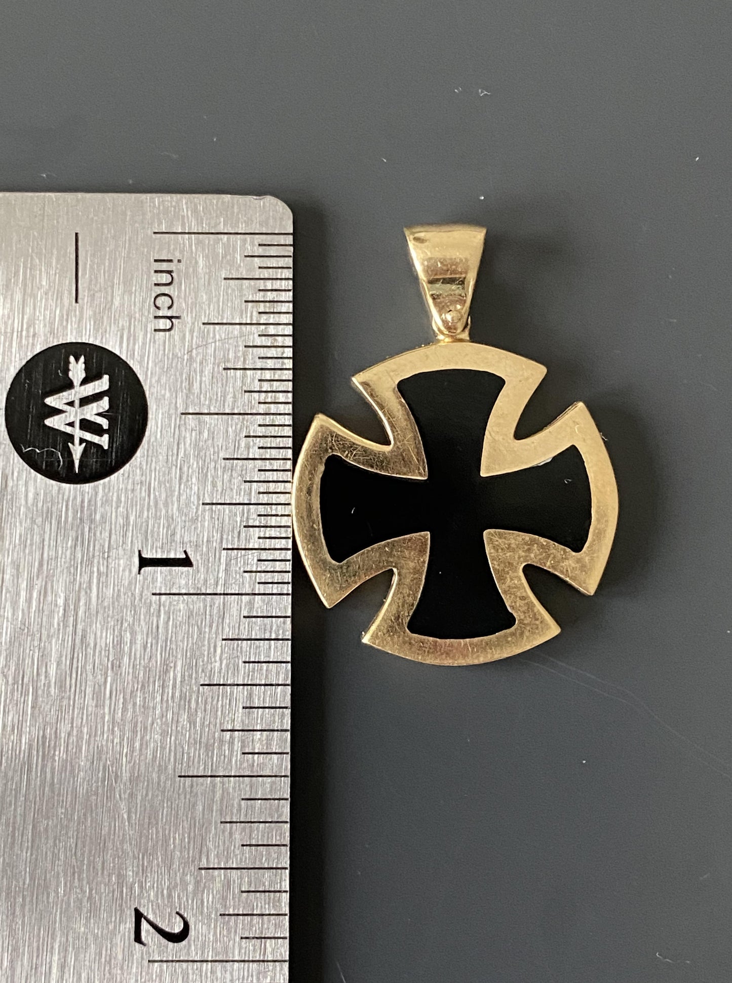 Onyx & Mother of Pearl Pendant