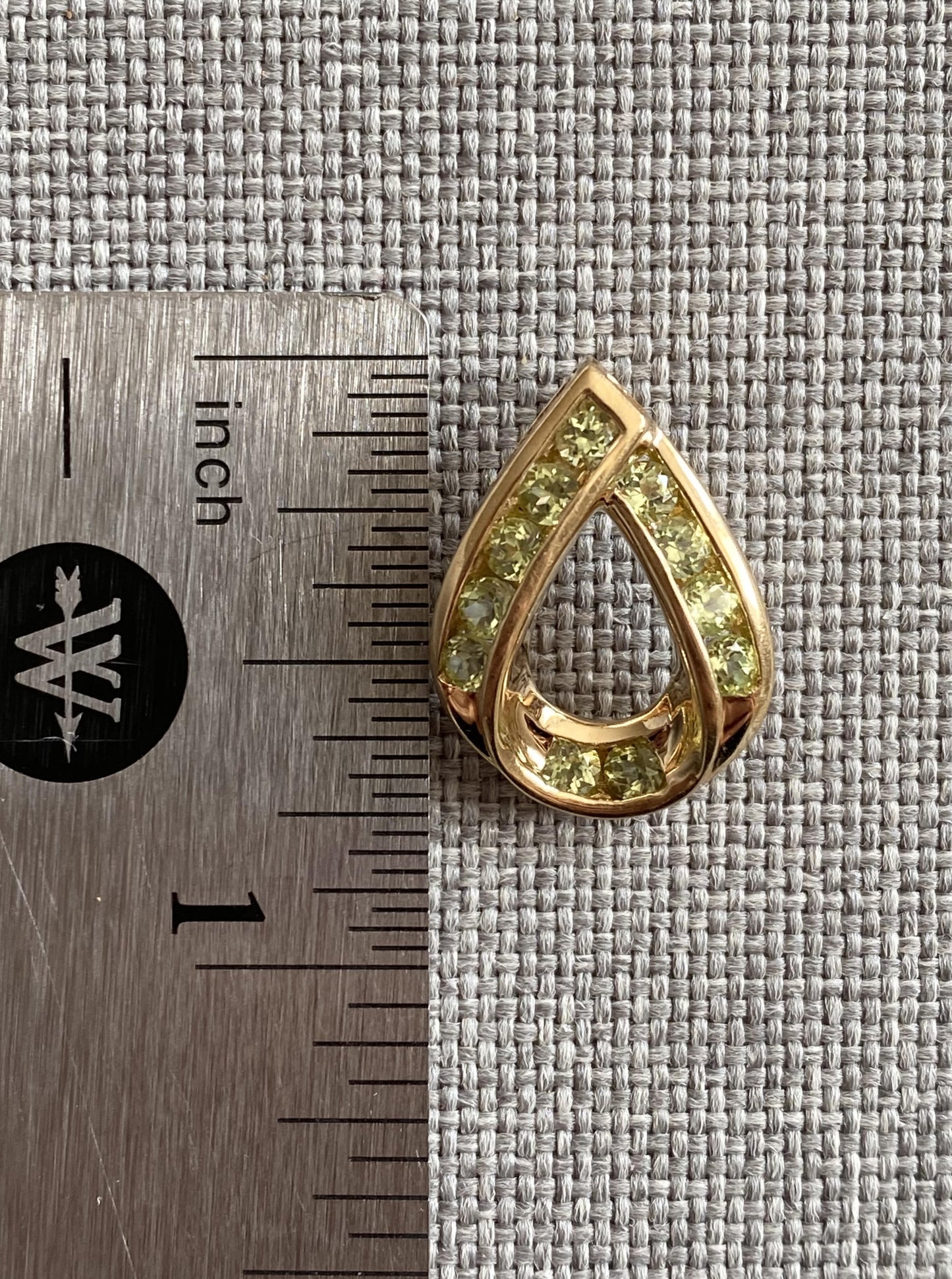 Vintage Peridot Pendant