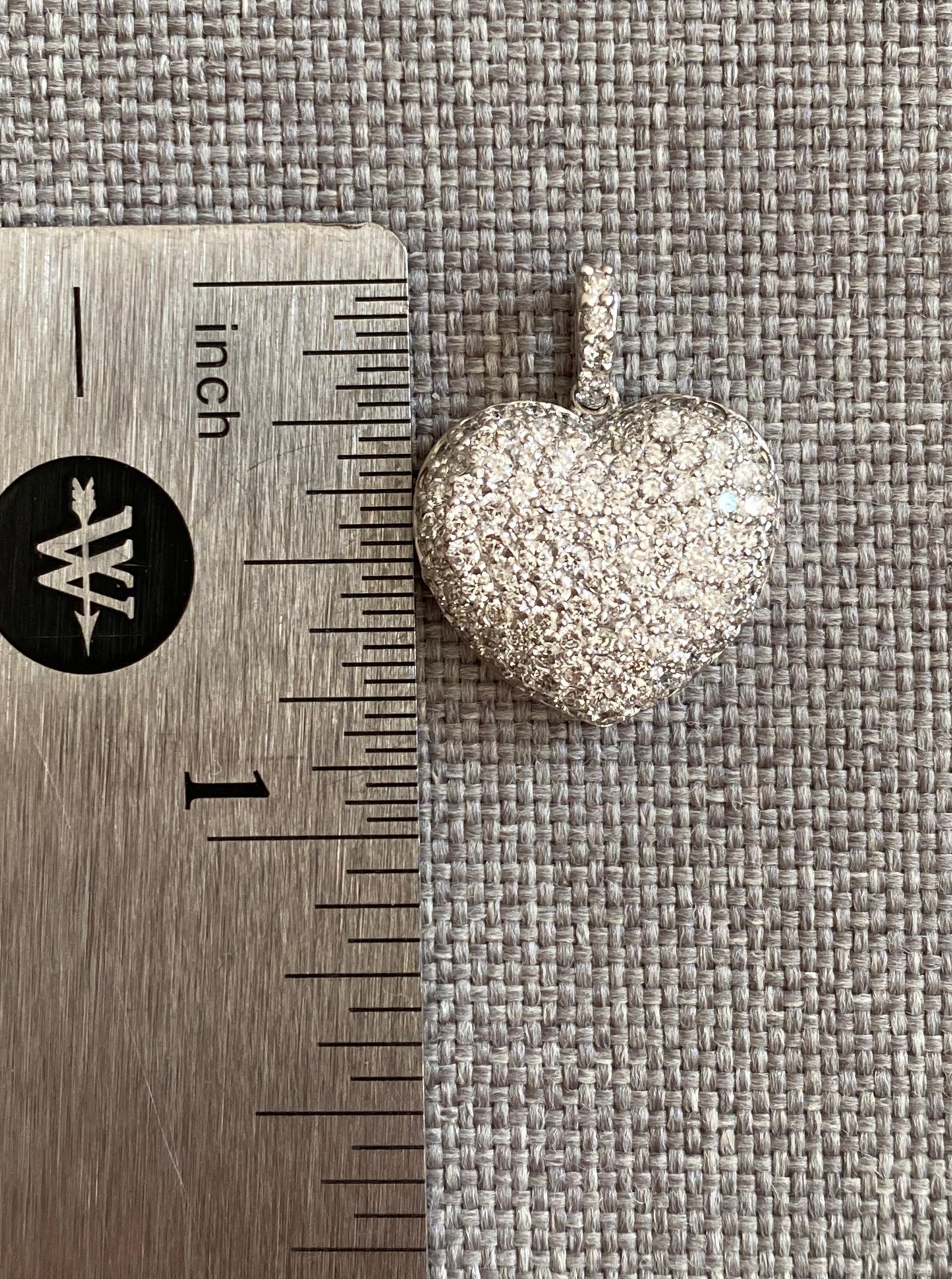 Puffy Diamond Pendant