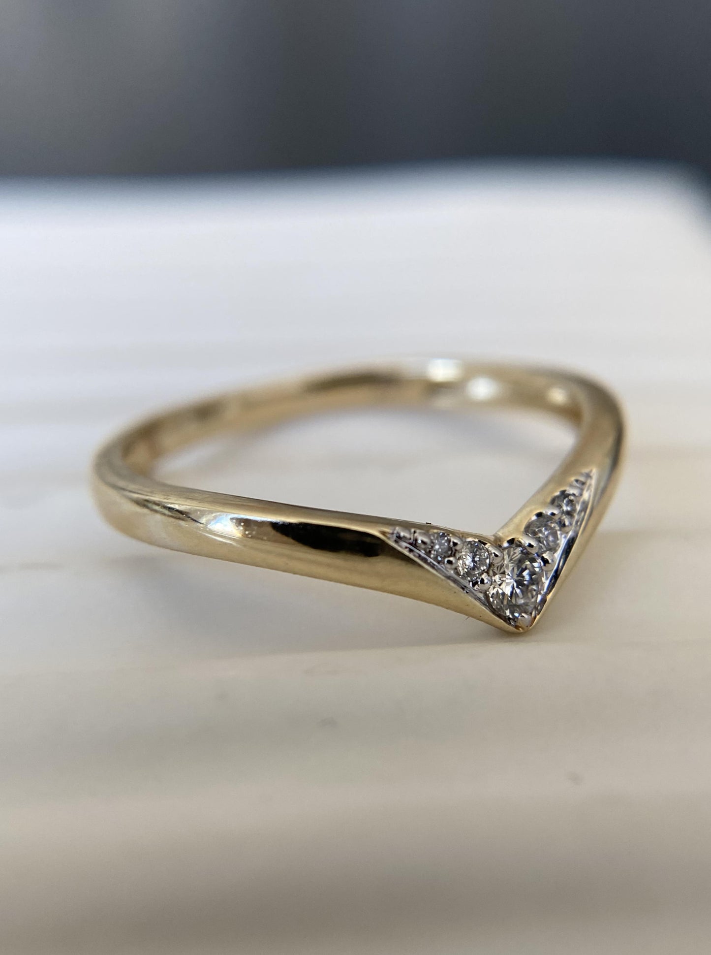 Lady "V" Diamond Stacking Band