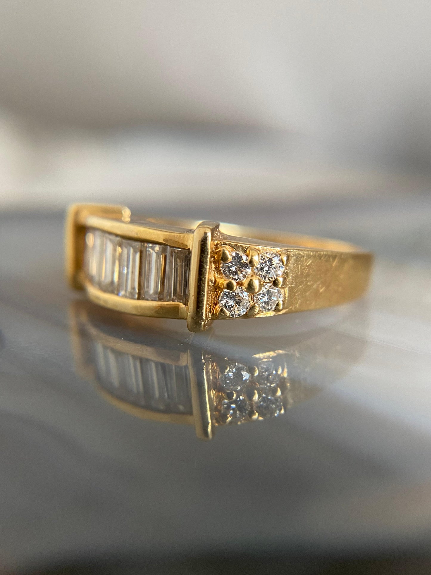 Vintage Baguette Ring