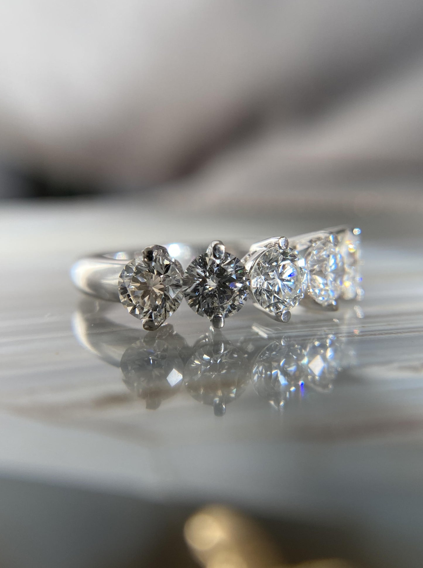 White Gold Diamond Band