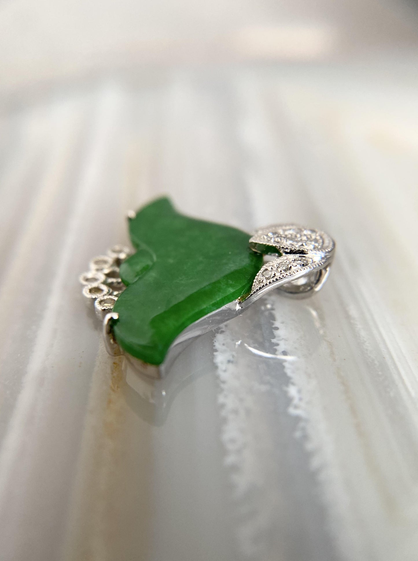 Water Chestnut Jade Pendant