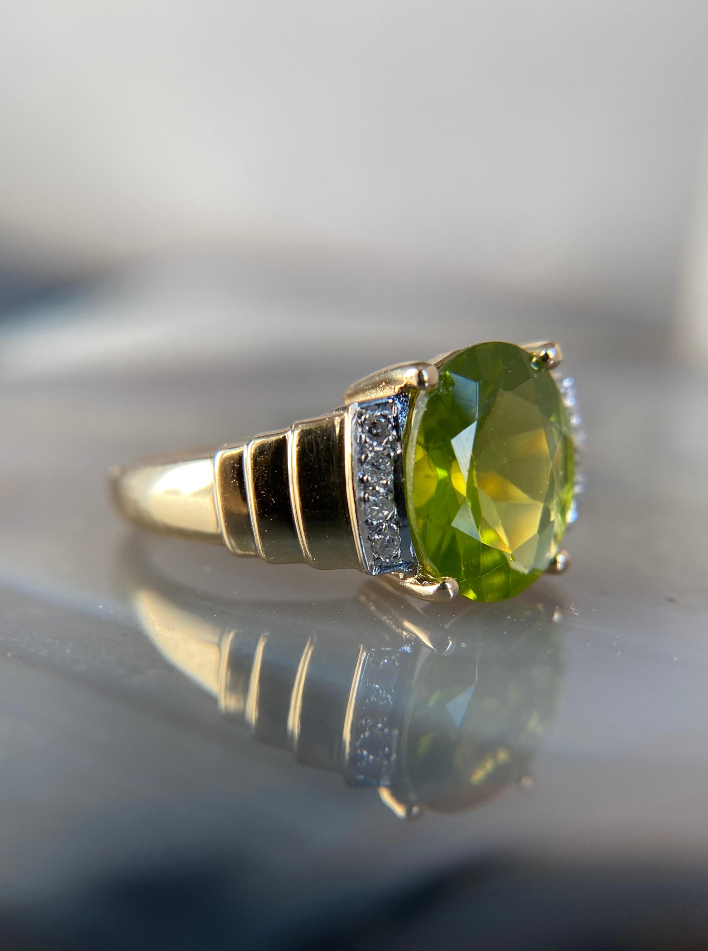 Estate Peridot Ring