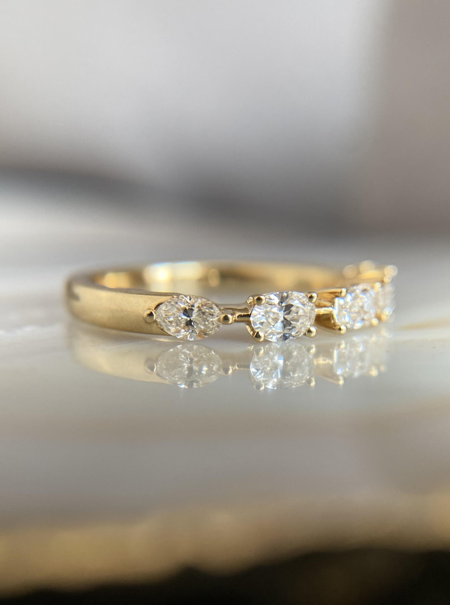 Muti Shape Diamond Band