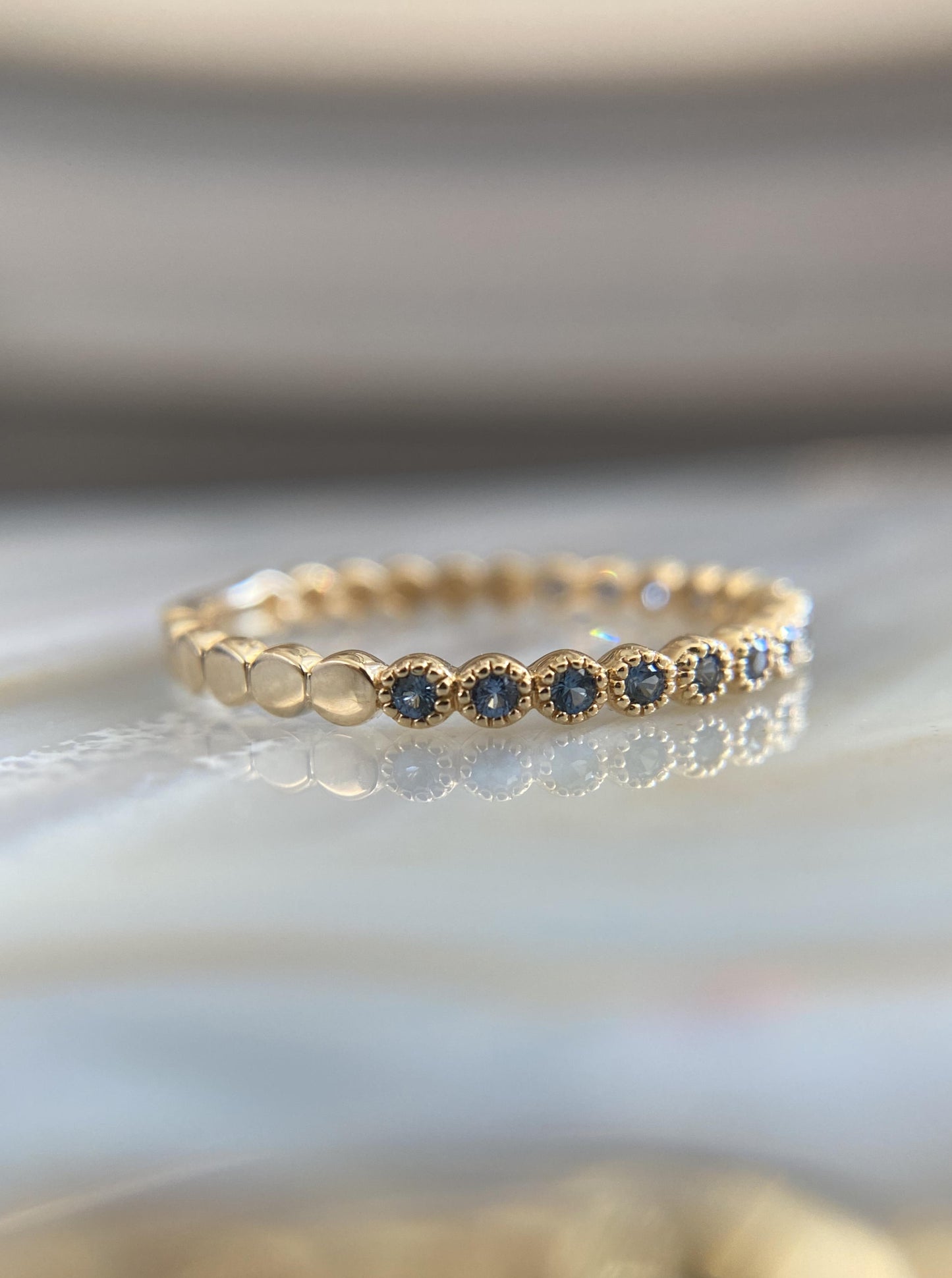 Dainty Sapphire Band