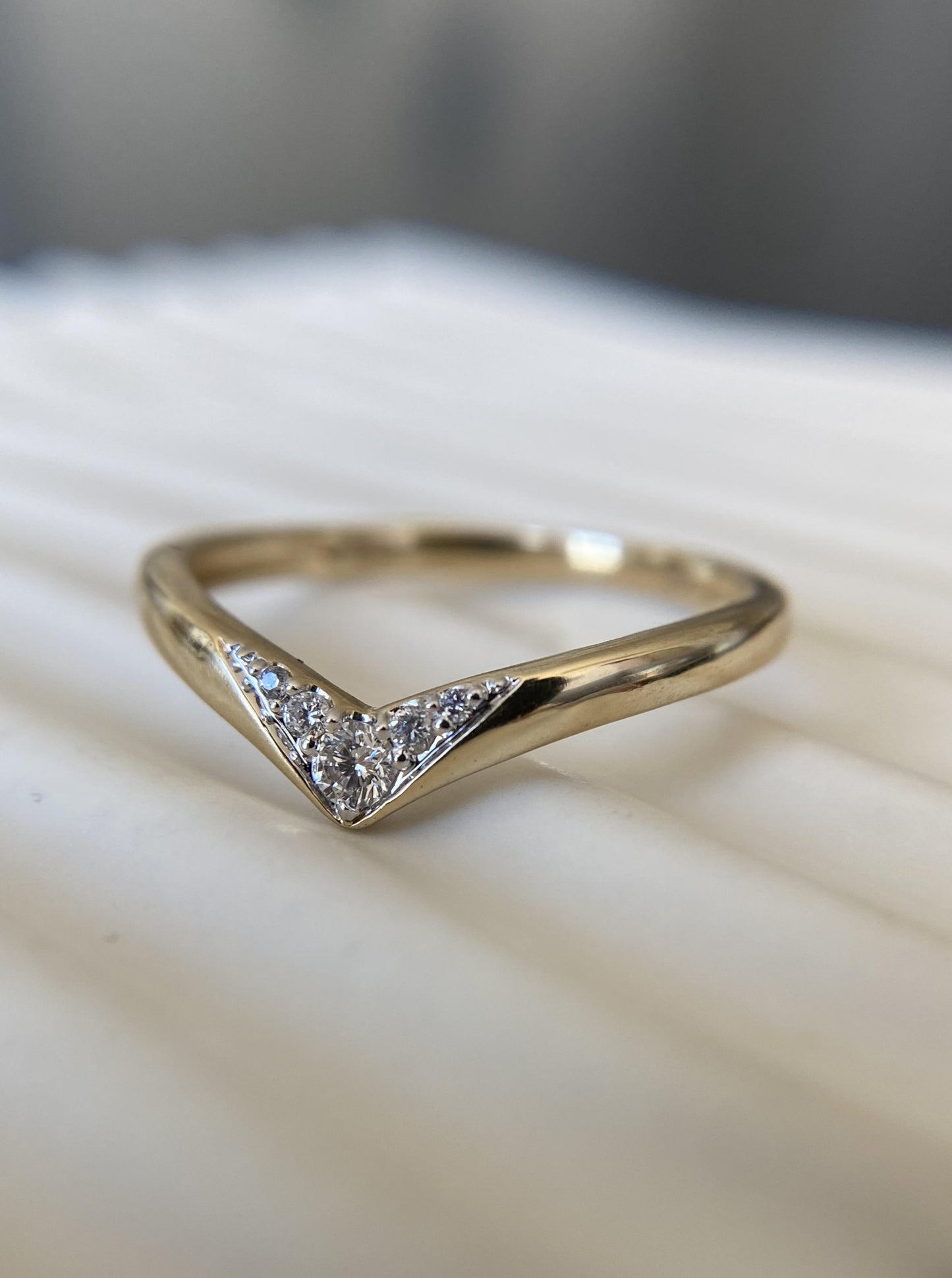 Lady "V" Diamond Stacking Band