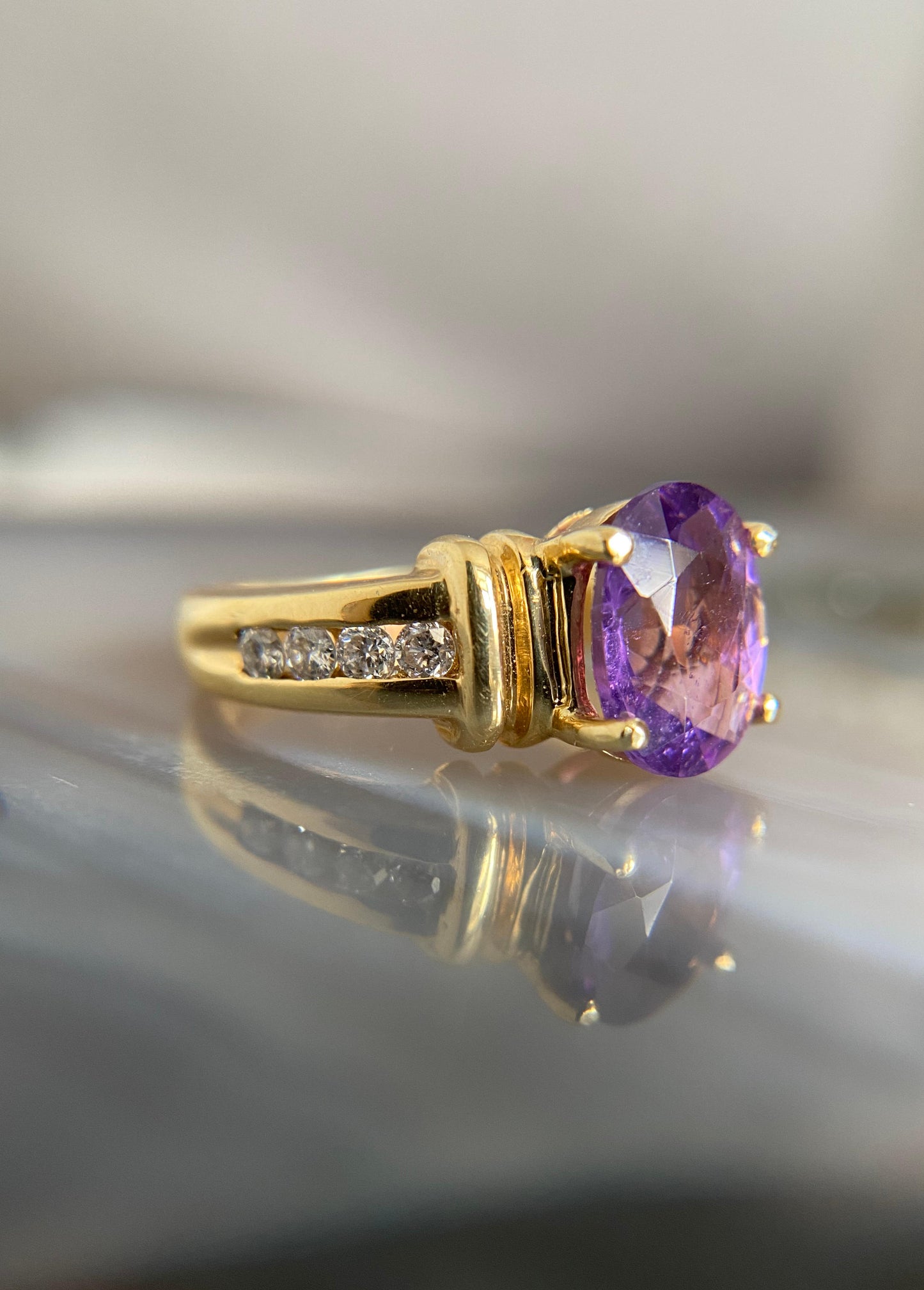 Vintage Amethyst Ring