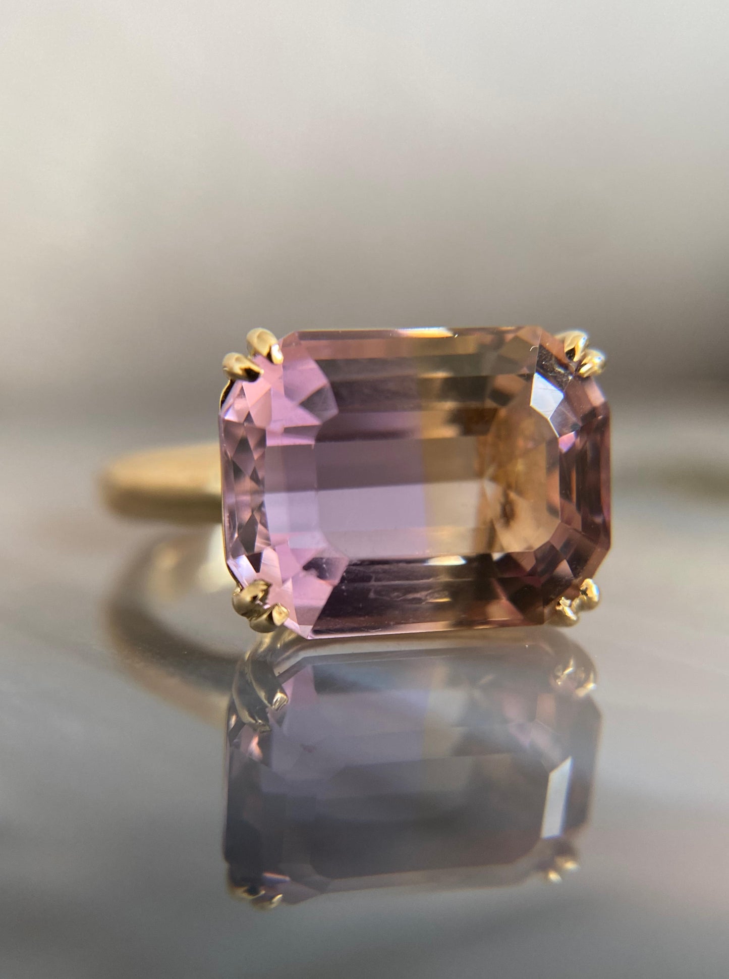 East West Ametrine Ring