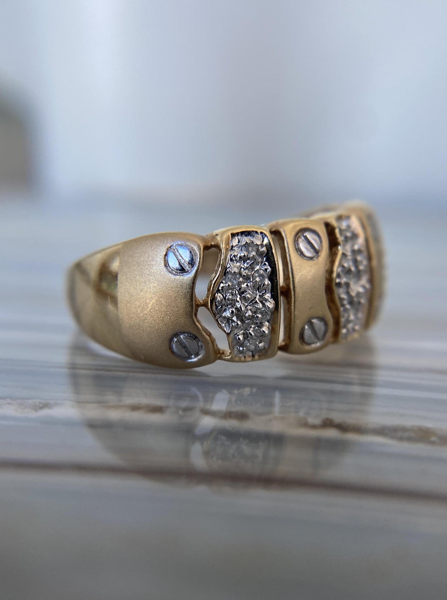 Semi Matte Belt Link Band