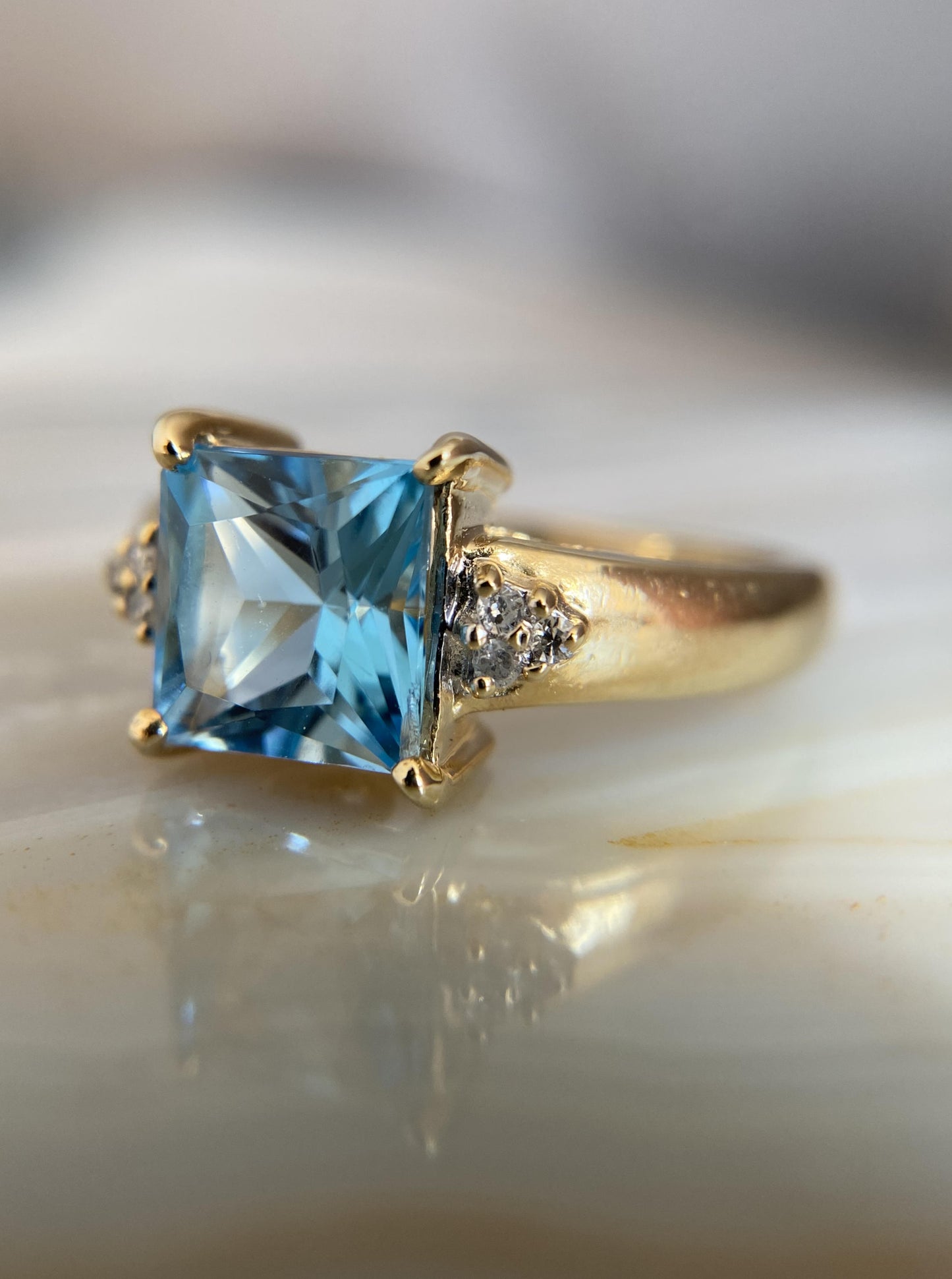 Vintage Topaz Ring