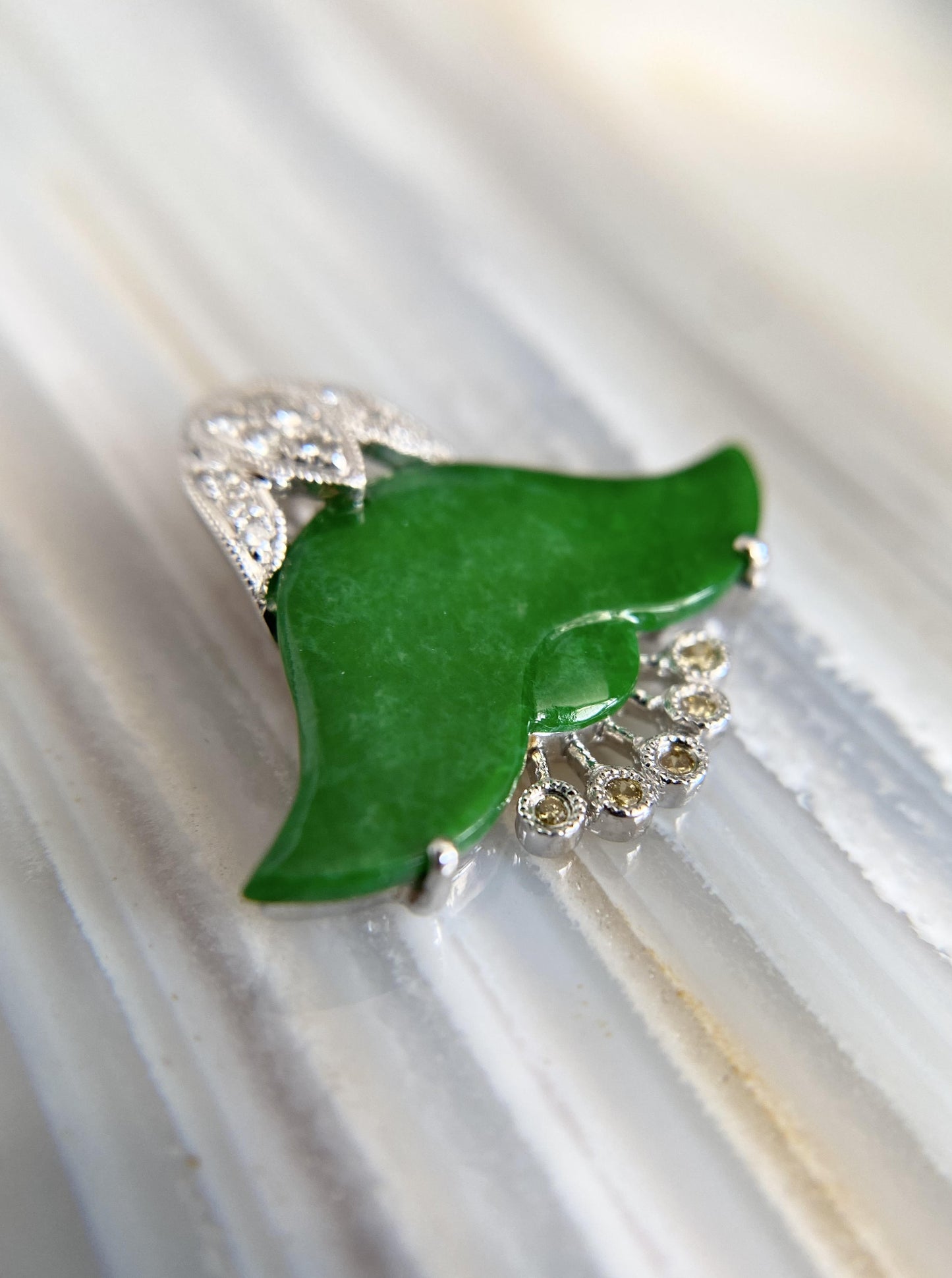 Water Chestnut Jade Pendant