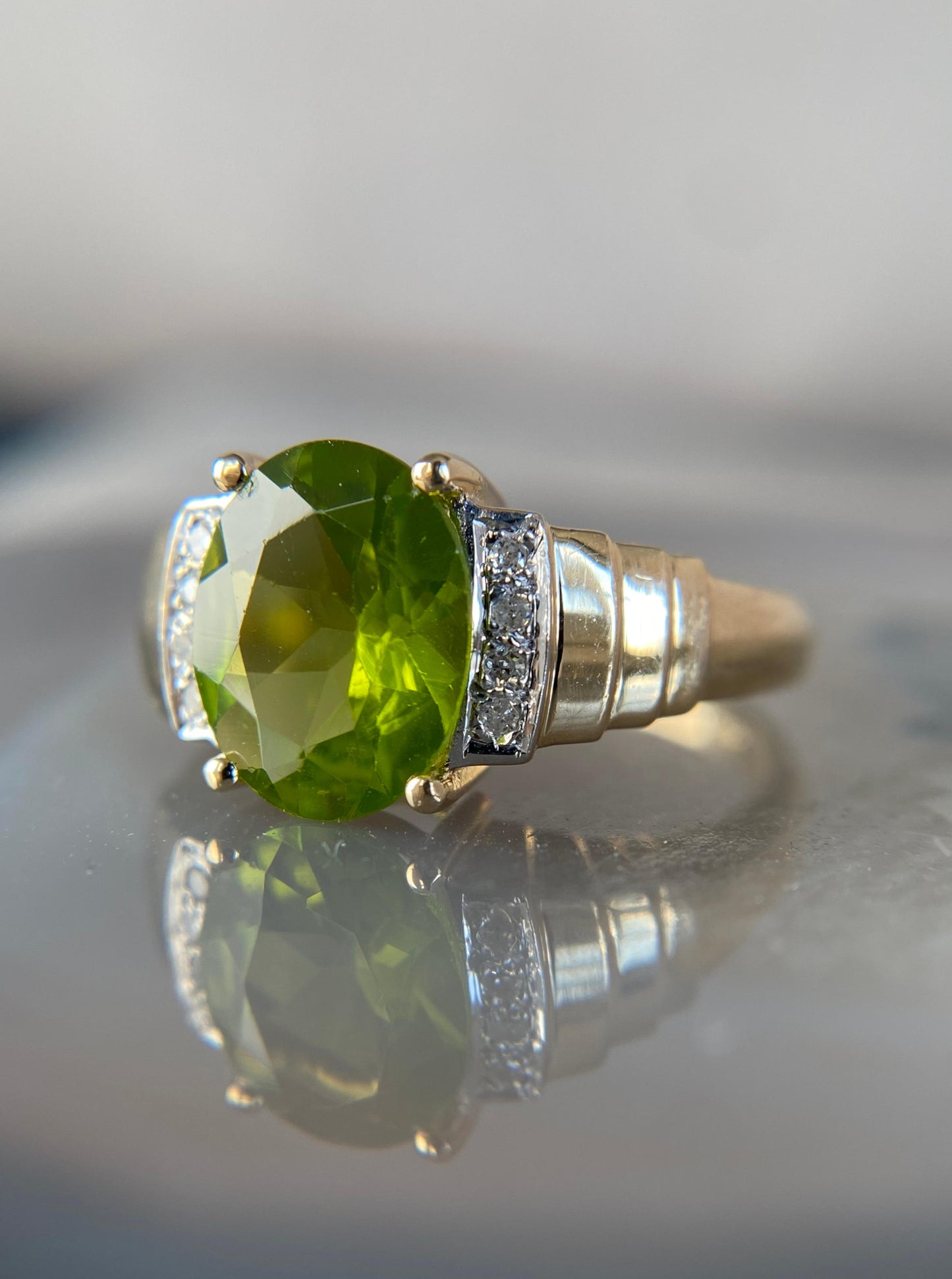 Estate Peridot Ring