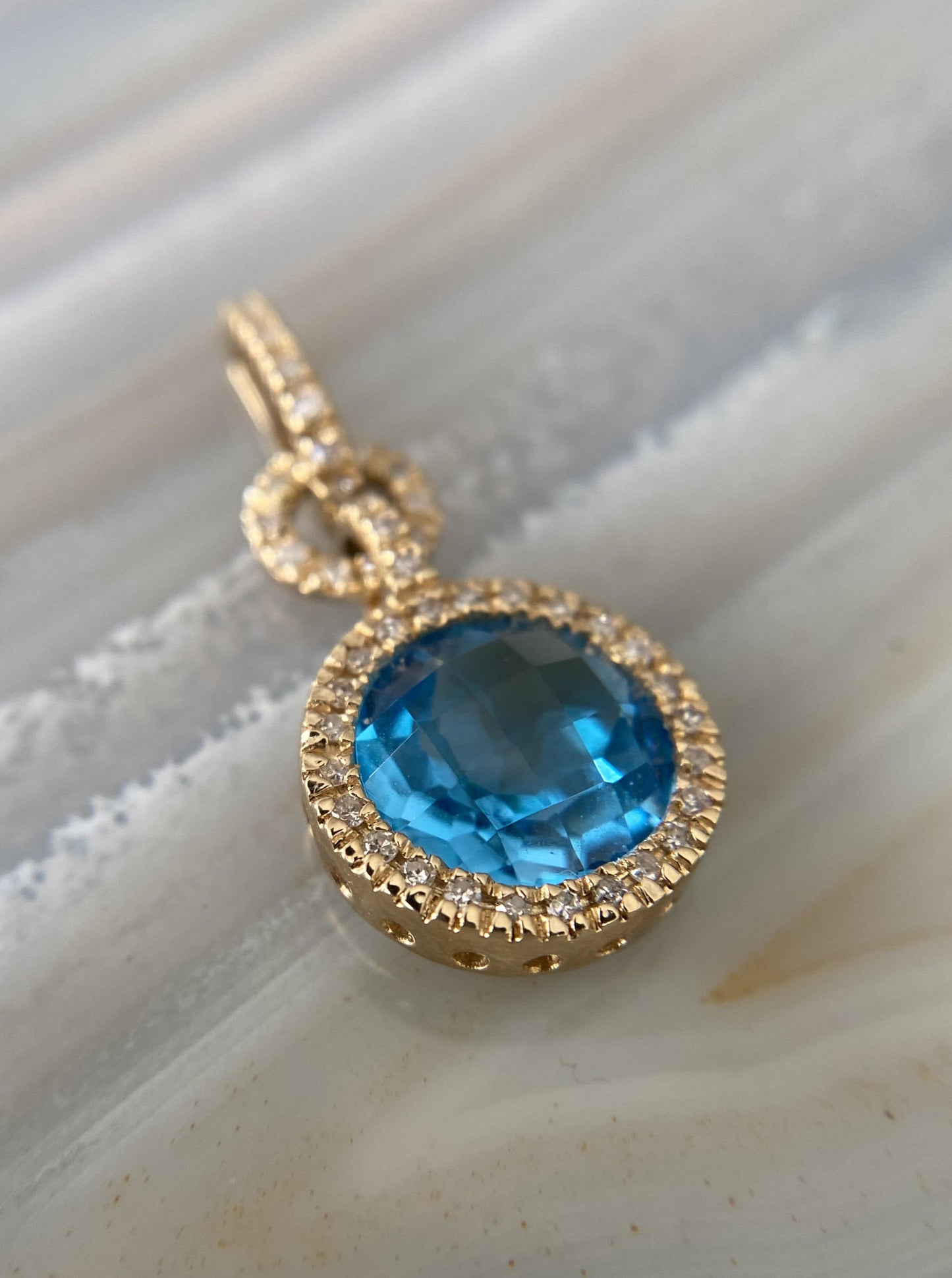 Swiss Topaz Pendant