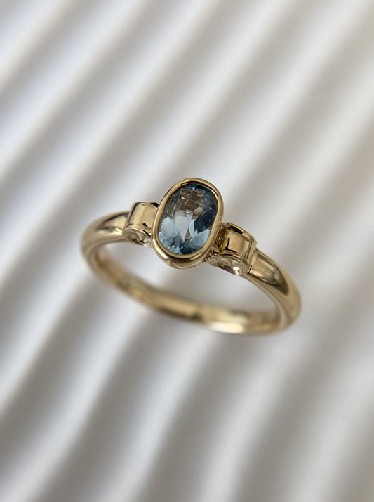 Aquamarine Ring