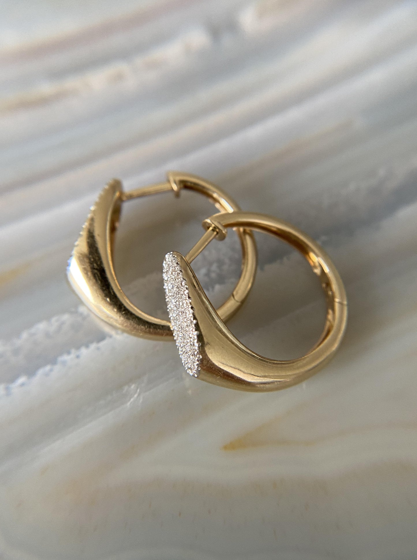 Diamond Statement Hoops