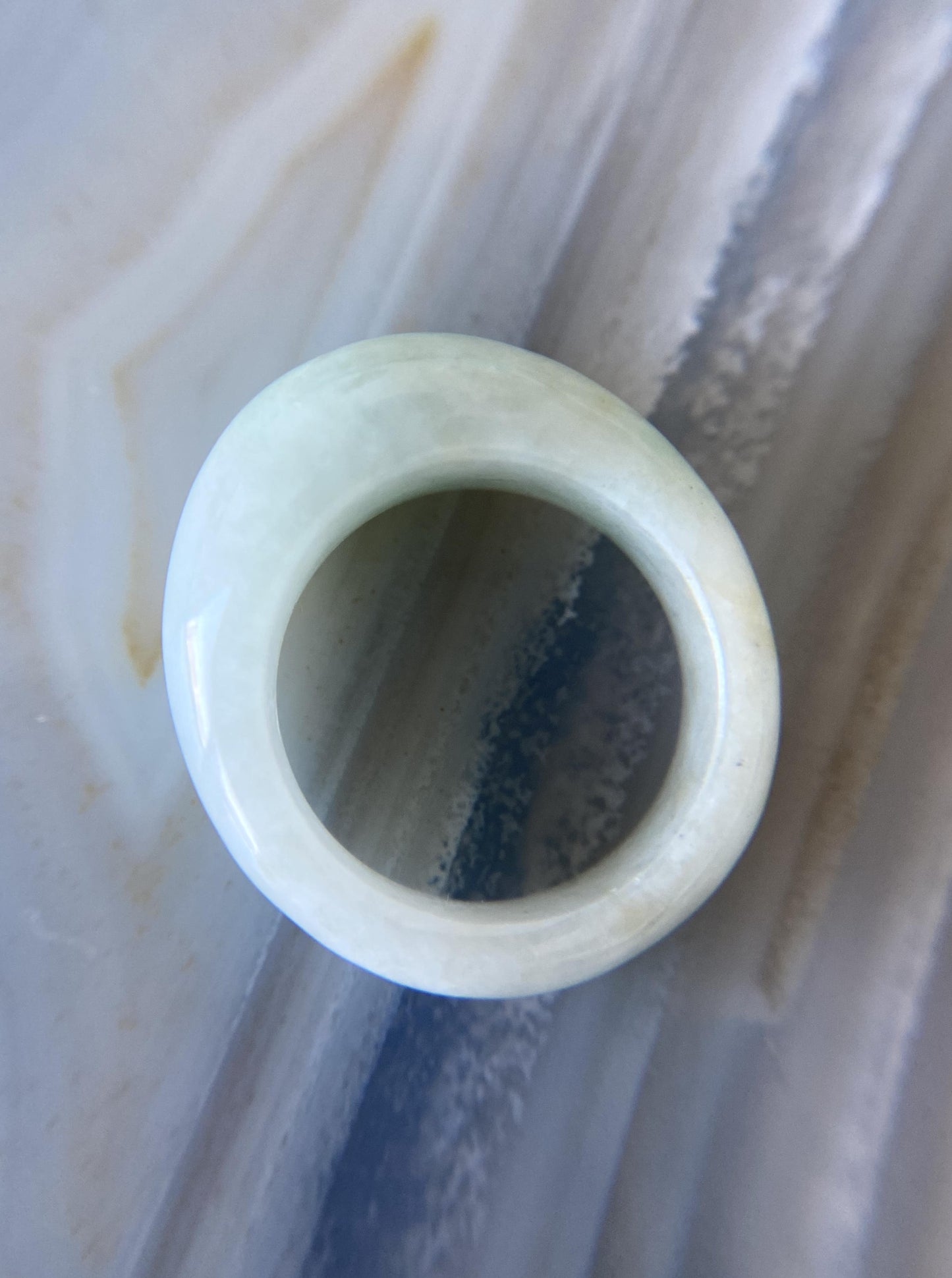 Chunky Dome Jade Band
